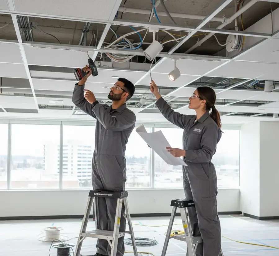 Outdoor Lighting Installation